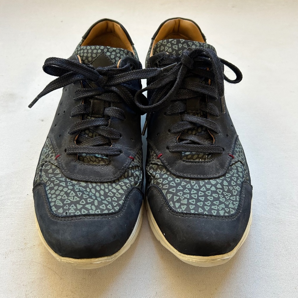 Paul Smith Jean Suede-Trimmed Low-Top Sneakers Men’s 10 US